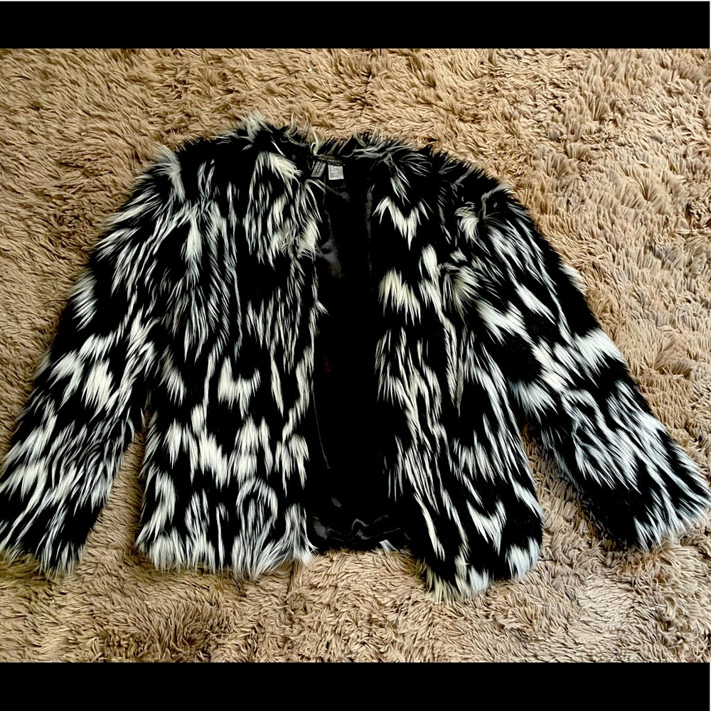 H&M Faux Fur Jacket